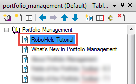 Drag and drop to add topic to TOC